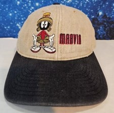 Marvin The Martian Hat Fitted Size Small Warner Bros 1991 Vintage