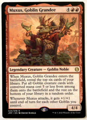 MTG Muxus, Goblin Grandee Jumpstart 024/078 NM | eBay