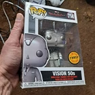 Funko Pop Marvel VISION 50s Chase Vinyl Figure 714 Wandavision