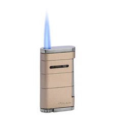 Xikar XI-531TN Allume Single Jet Flame Wind Resistant Lighter Sandstone Tan