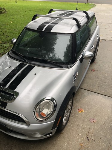 Mini Cooper R56 Hardtop Clubman R55 Base Roof Rack Rails Luggage 2007 ...