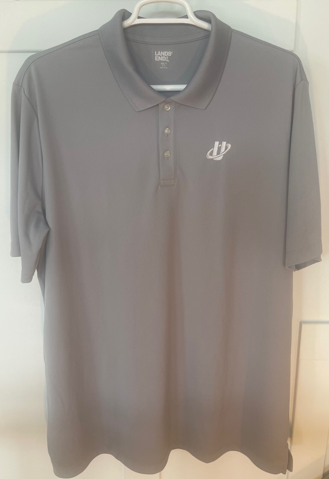 Universal Logistics Logo'd 3 button Grey Polo - 2… - image 1