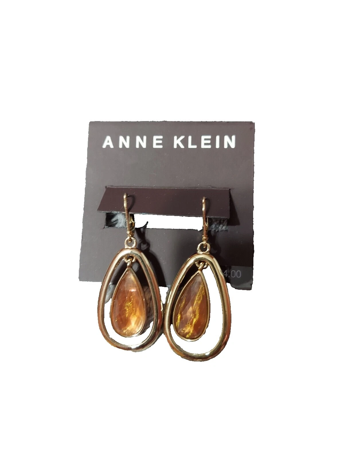 Модная бижутерия покрытая желтым золотом Anne Klein