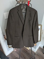 Ralph Lauren Chaps Brown Sport Coat Suit Blazer 42R Wool