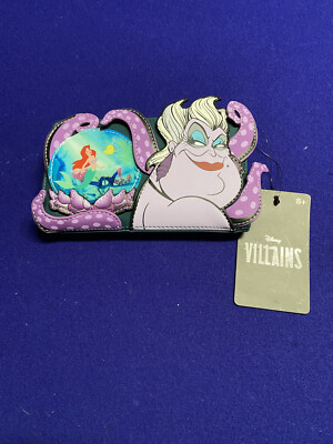 Disney Loungefly The Little Mermaid Ursula Crystal Ball Wallet New 2021 