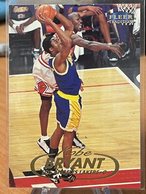 1998-99 Fleer Tradition Kobe Bryant Los Angeles Lakers W/ Michael