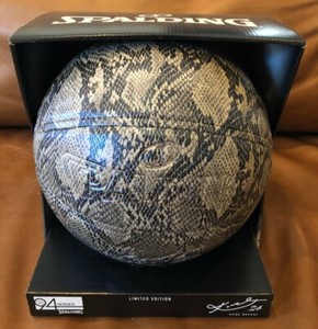 kobe snakeskin basketball