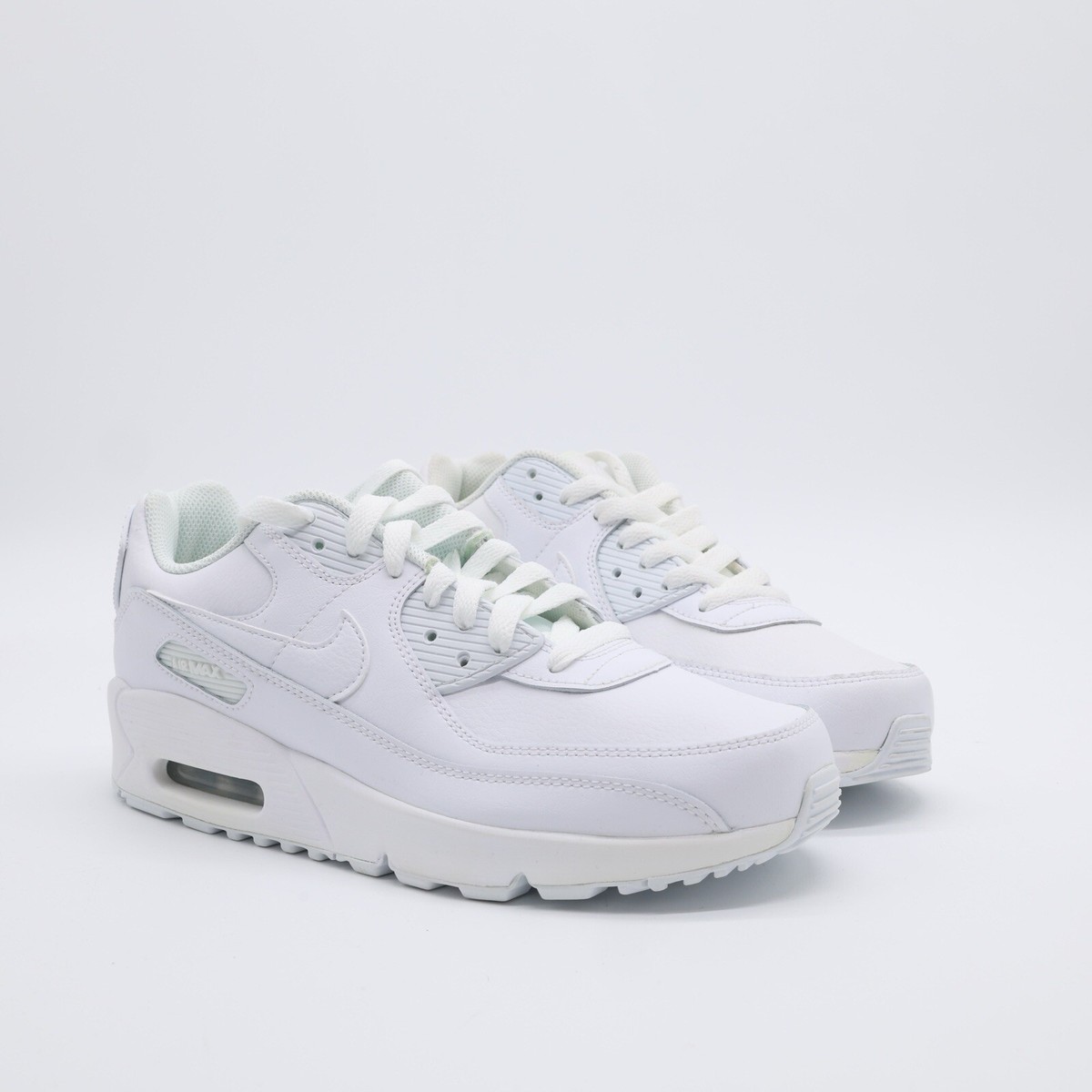 air max 90 white leather mens