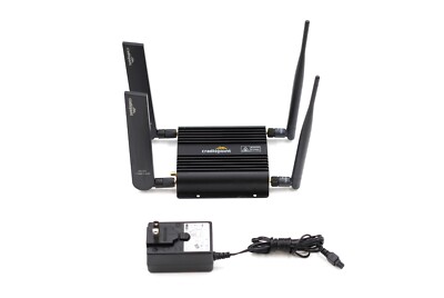 Cradlepoint S5A902A LTE Wireless(Wi-Fi) Router with Adapter P/N: IBR600C-150M-D