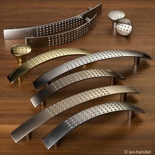 Möbelgriff Möbelgriffe BA 96 / 128 mm Griff Griffe Möbelknöpfe Möbelknopf Ø 23mm