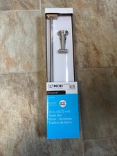 MOEN Ellsworth Towel Bar 18  DN9118BN Brushed Nickel