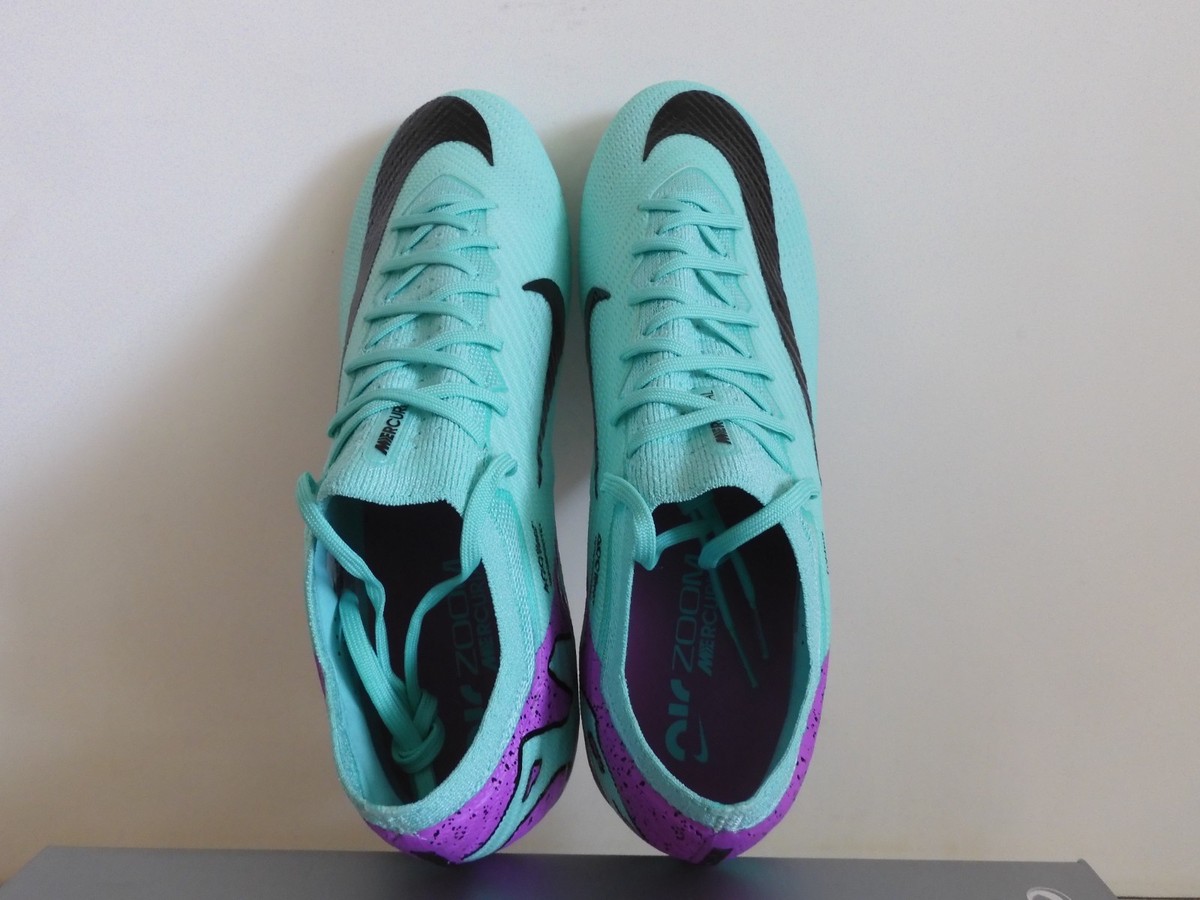 Nike Zoom Vapor 15 Elite FG Soccer Cleats Hyper Turquoise DJ4978-300 Mens Sz 4.5 Zoom Mercurial Vapor 15 Elite FG  main image 2
