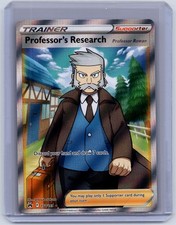 Professor's Research 150/159 Holo Ultra Rare Crown Zenith NM Pokemon TCG