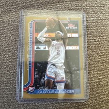 2025-26 Topps Rip Night #BK14 Shai Gilgeous-Alexander Gold Parallel