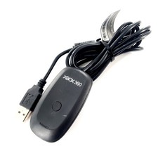 Microsoft Xbox 360 Ricevitore di Gioco Wireless 1086 per PC Windows Nero