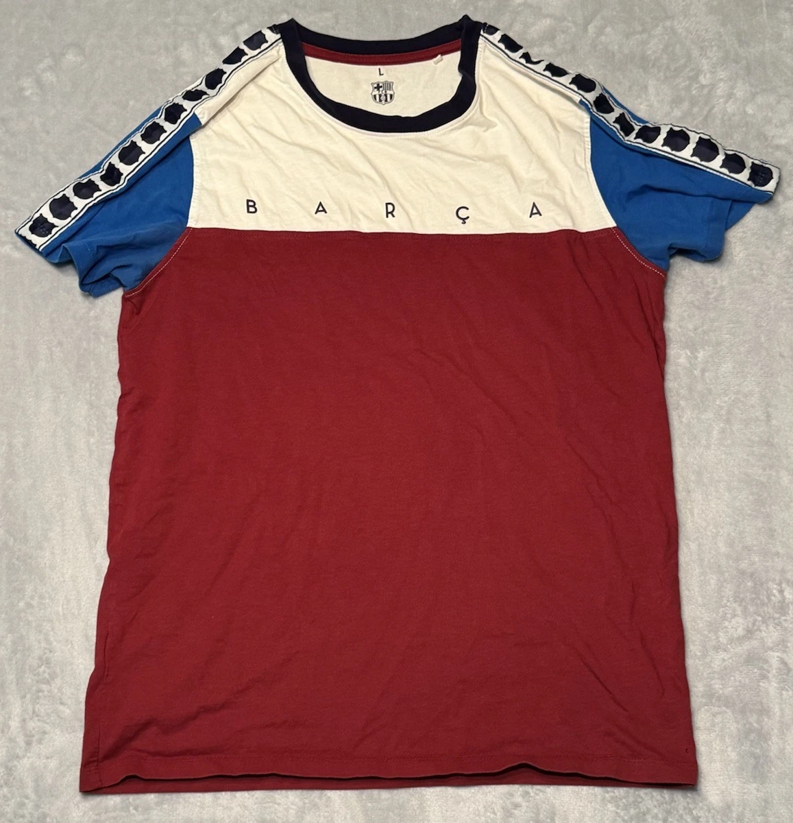Barcelona Short Sleeve Multicolor Shirts for Men for sale | eBay