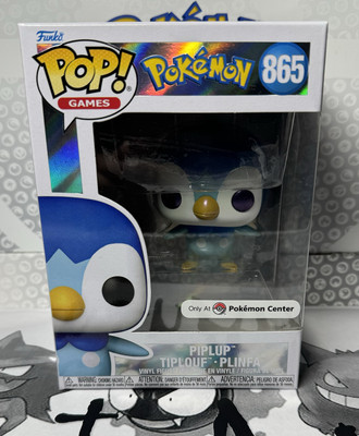 Funko POP! Pokemon Piplup Pearlescent #865 - Pokemon Center Original