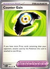Counter Gain 186/217 Common Ascended Heroes Pokemon Near Mint