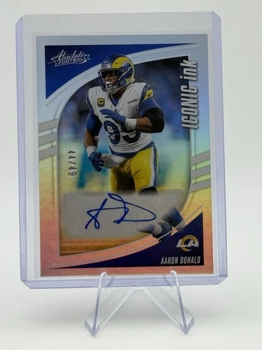 2025 Panini Absolute Aaron Donald Base (RAW)