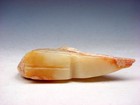 Old Nephrite Jade Stone Carved Sculpture Phoenix Bird Fixing Feathers #01252506 — photo 6