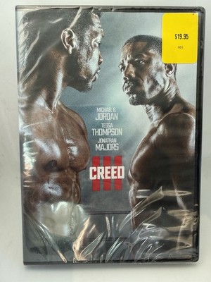 Creed III DVD 2023 Michael B. Jordan Tessa Thompson Sealed New