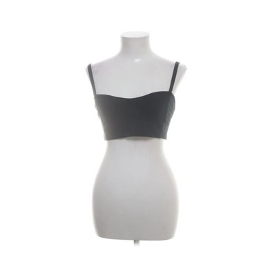 Brandy Melville, Crop Top, Größe: S, Schwarz, Baumwolle/Wolle, Einfarbig #Qio