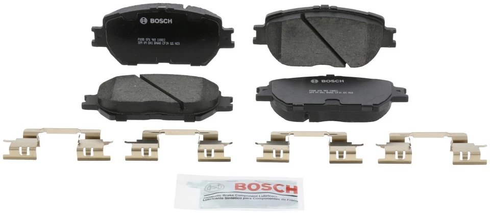 Bosch QuietCast Ceramic Brake Pad and Rotor Kit For 2002-2006 Toyota Camry LE Foto 2 de 4