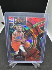 Cason Wallace 2023-24 Select NBA Premier Red Cracked Ice Rookie #103 Thunder