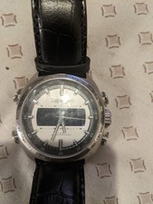 Men's Triumph Motorcycle Watch Model 3021 Analog - digital White/Black dial