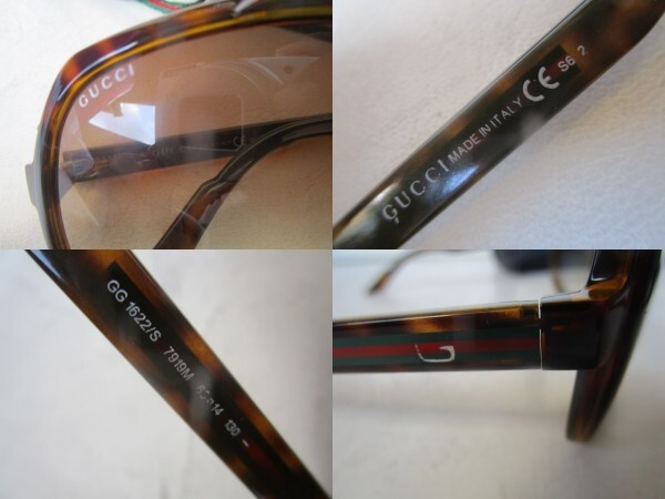 GUCCI GG 1622 S 7919M 63 14 Shelley line aviator double bridge 2 bridge teardro thumbnail 8