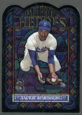 2013 Topps Archives Stained Glass Gallery of Heroes #GH-JR Jackie Robinson 