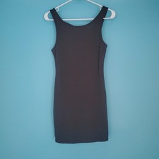 Forever 21 Women's Size Small Sheath Dark Gray Mini Sleeveless Dress