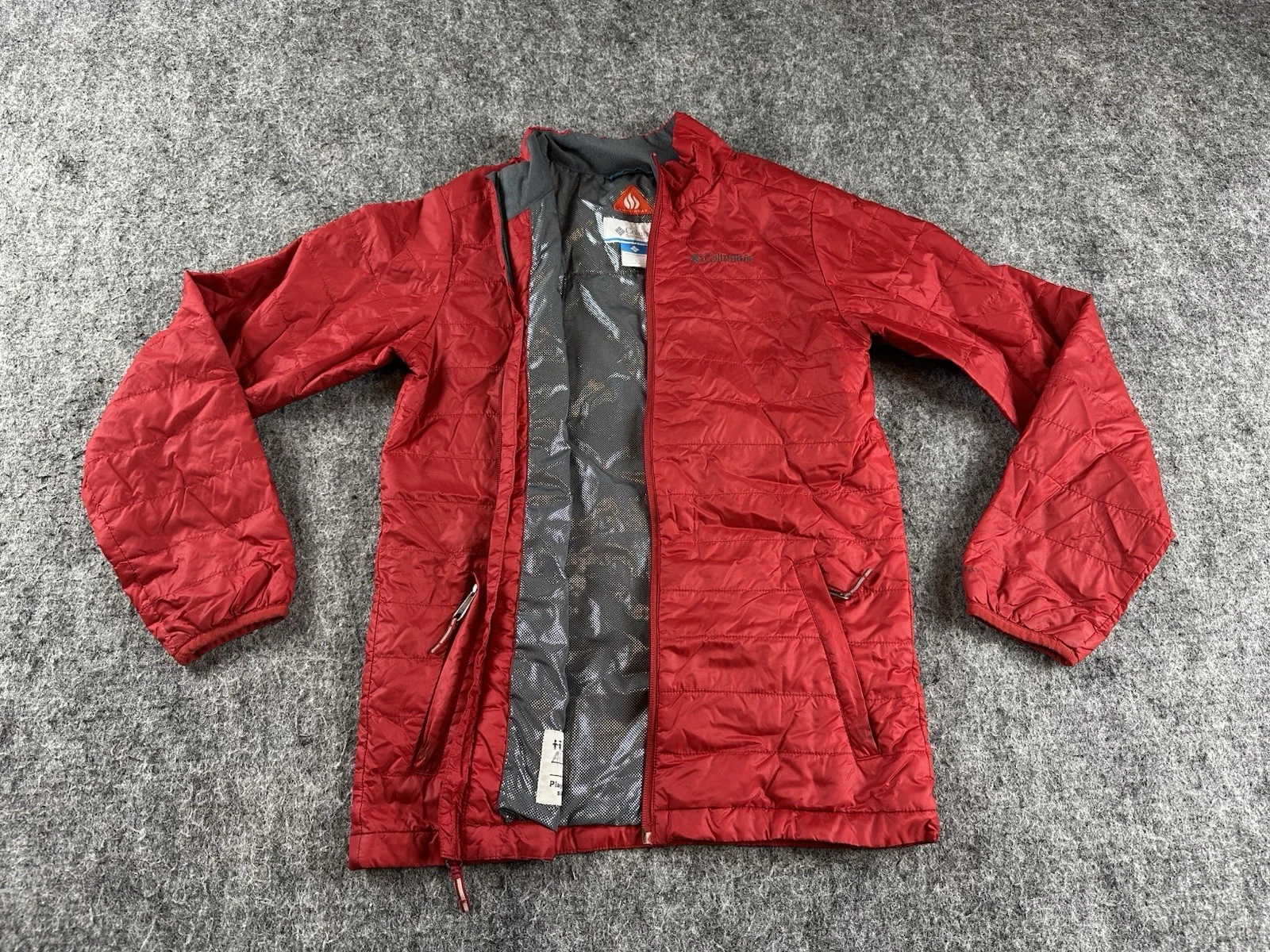 Columbia Jacket Kids Large 14-16 Red Omni Heat Puffer Winter Coat Youth Boys
Opens in a new window o