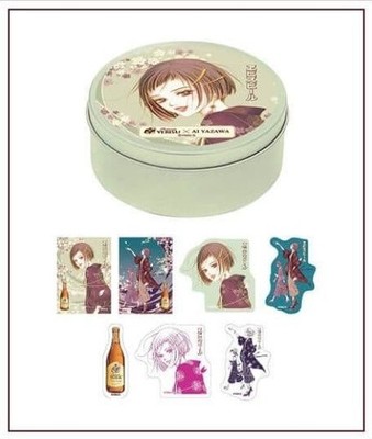 Ai Yazawa × Sapporo Ebisu Beer Limited Original Canned Stickers Japan