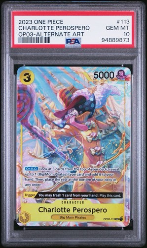 Charlotte Perospero (Alternate Art) graded PSA 10 for sale on eBay