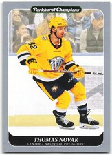 2023-24 Parkhurst Champions Silver #217 Thomas Novak Nashville Predators