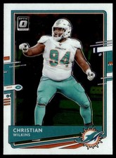 2020 Donruss Optic Christian Wilkins Miami Dolphins #62