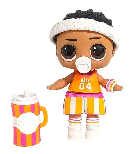LOL Surprise! Boys Dribbles Series 2 Big Bro Basketball Player 3" Fashion Doll