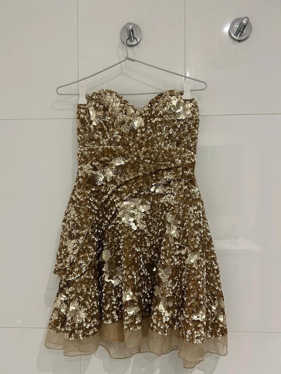 Gold Fit & Flare Dresses for Women for sale | Shop with Afterpay | eBay  Australia