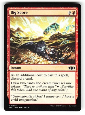 Big Score #206 (NM) (C) (TDC) Magic MTG