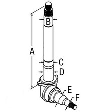 Left Hand Spindle Fits 8000 9000 C9nn3106b C9nn3106b-a