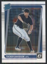 2021 Donruss Optic #90 Tucker Davidson RR RC Atlanta Braves 1709