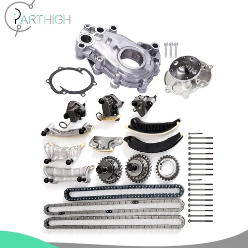 Timing Chain Kit Water Oil Pump Bolts For 04-07 Cadillac Saturn 2.8L 3.6L N36A