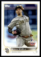 2022 Topps Opening Day Blake Snell San Diego Padres #216