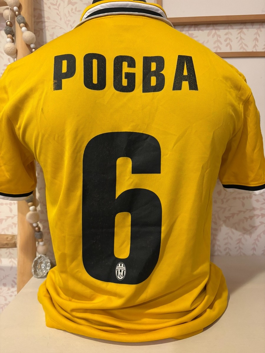 Juventus - Nike 2013/2014 Yellow Away Jersey - #6 Paul Pogba