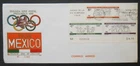 Mexico 1966 Pre-Olympics airmail FDC, Limited edition #7702, SC C318-20