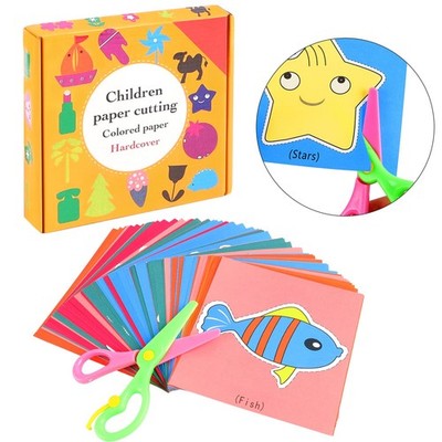 Kinder Papierschneideset, 2-tlg. Kunststoffschere