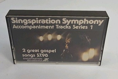 Singspiration Symphony Accompaniment TRACKS SERIES 1 Cassette Tape-Rare
