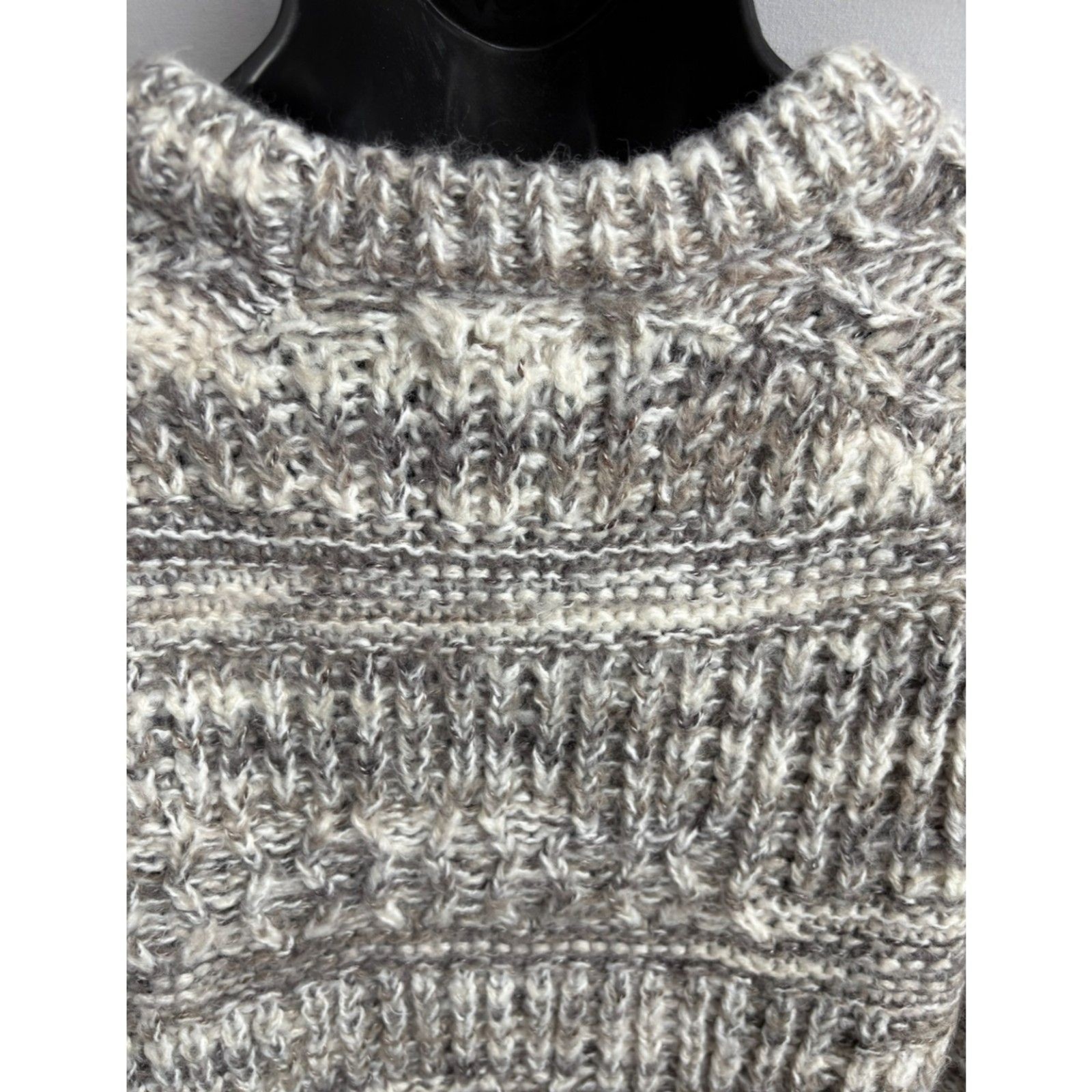 Universal Thread Pullover Chunky Cable Knit Sweat… - image 6