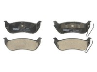 Bremsbelagsatz Ferodo FDB1660, Hinten